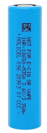 Акумулятор Molicel INR-18650-M35A 3.7V 3500mAh (реальна ~2400mAh) Li-Ion - Зображення 3