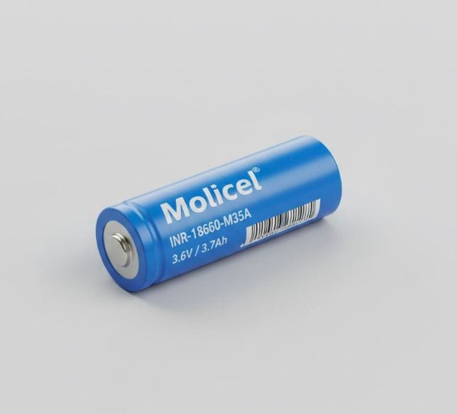 Знімок екрана 2026-02-12 о 16.57.08 Акумулятор Molicel INR-18650-M35A 3.7V 3500mAh (реальна ~2400mAh) Li-Ion - Зображення 1