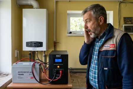 Чому газовий котел не працює від автомобільного інвертора, підключення ДБЖ з чистою синусоїдою