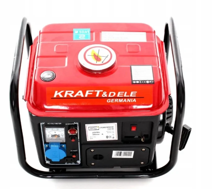 Компактний однофазний генератор Kraft&Dele KD109 на 1.2 кВт 2