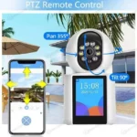 Возвратная смарт-камера V1-20C 360 градусов с двухсторонней аудиосвязью. 8
