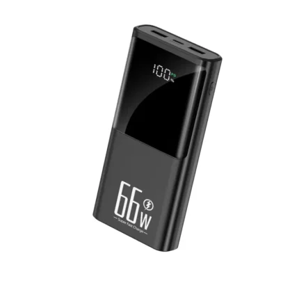 Повербанк K15 20000 mAh 66W SuperCharge с быстрой зарядкой черного цвета 2