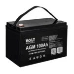 Акумулятор Volt Polska AGM 12V 100Ah VRLA для ДБЖ, сигналізації та резервного живлення