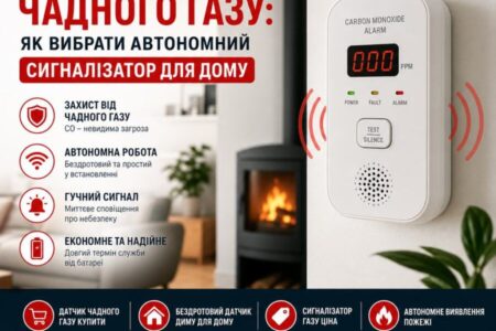 датчик чадного газу купити illustration for Датчик чадного газу: як вибрати
