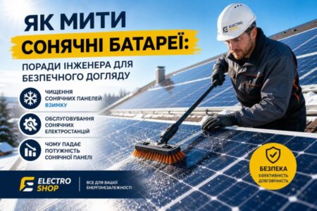 як мити сонячні батареї illustration for Як мити сонячні батареї: поради інж