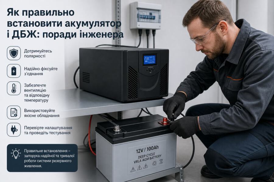 чи можна ставити гелевий акумулятор у квартирі illustration for Як правильн
