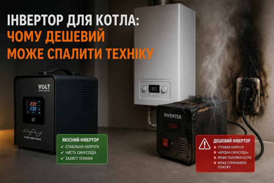 инвертор для котла illustration for Инвертор для котла: почему дешевый может сп