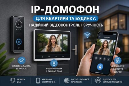 встановити IP домофон illustration for IP-домофон для квартири та будинку: над