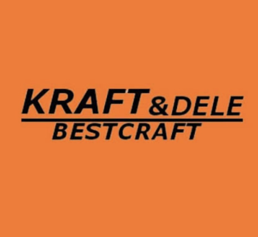 Логотип бренду інструментів та обладнання Kraft&Dele
