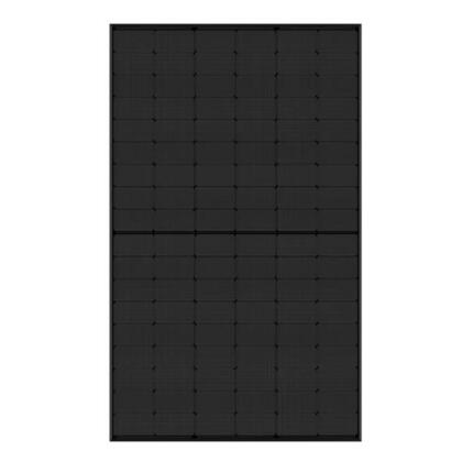 Солнечная панель Jinko Solar Tiger Neo 435W Full Black монокристаллический фотомодуль на белом фоне