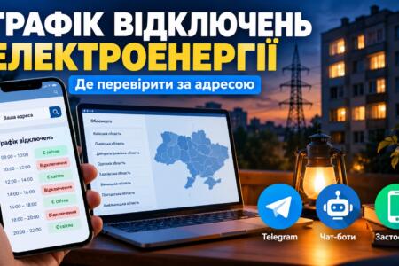 Графік відключень електроенергії в Україні — де перевірити за адресою
